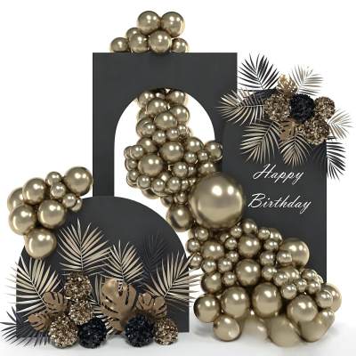 现代气球美陈摆件